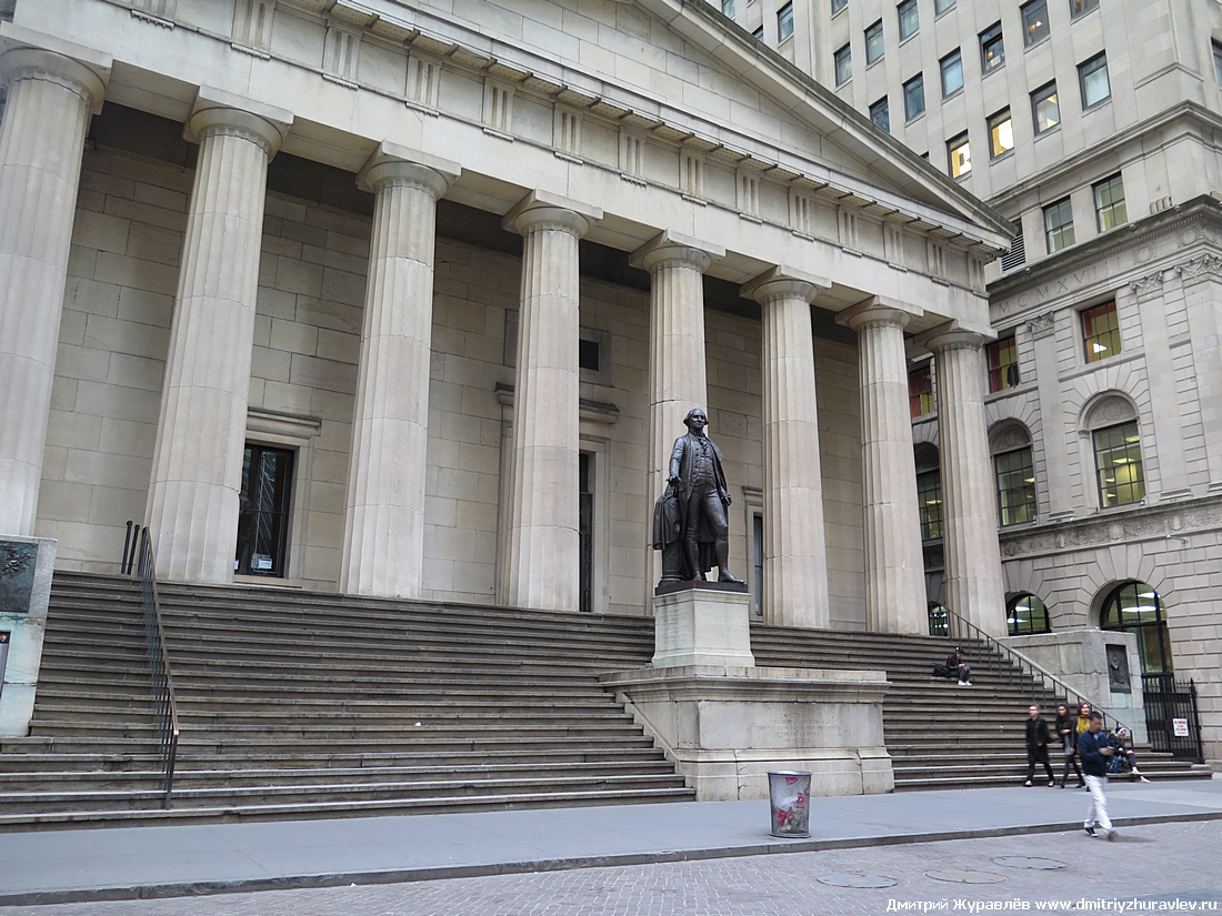 Нью-Йорк: Уолл-стрит и Федерал-холл (23 Wall Street) Нью-Йорк: Уолл-стрит и Федерал-холл (23 Wall Street)